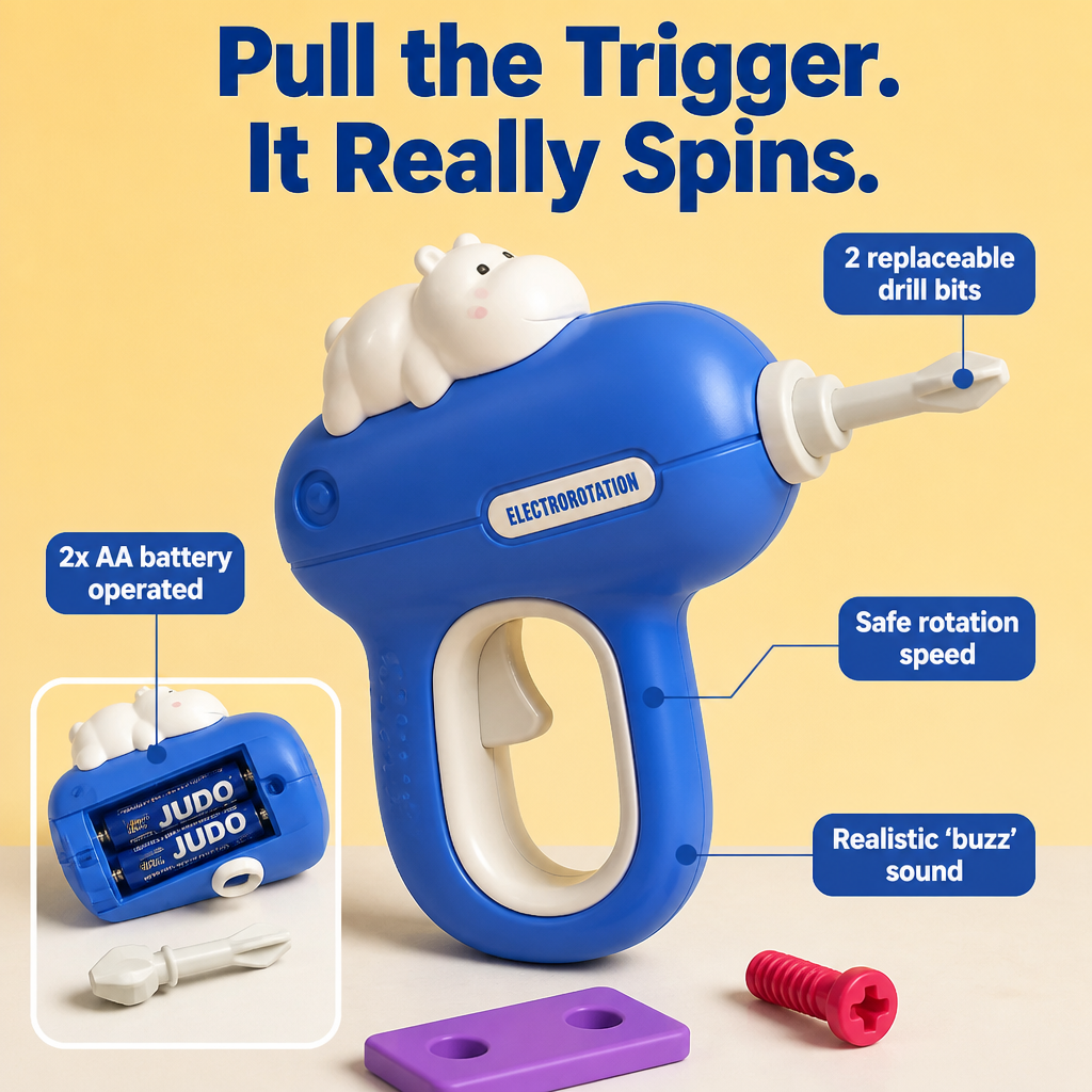 ForgeMate™ — Swap Screen Time for a Drill That Truly Spins and Builds