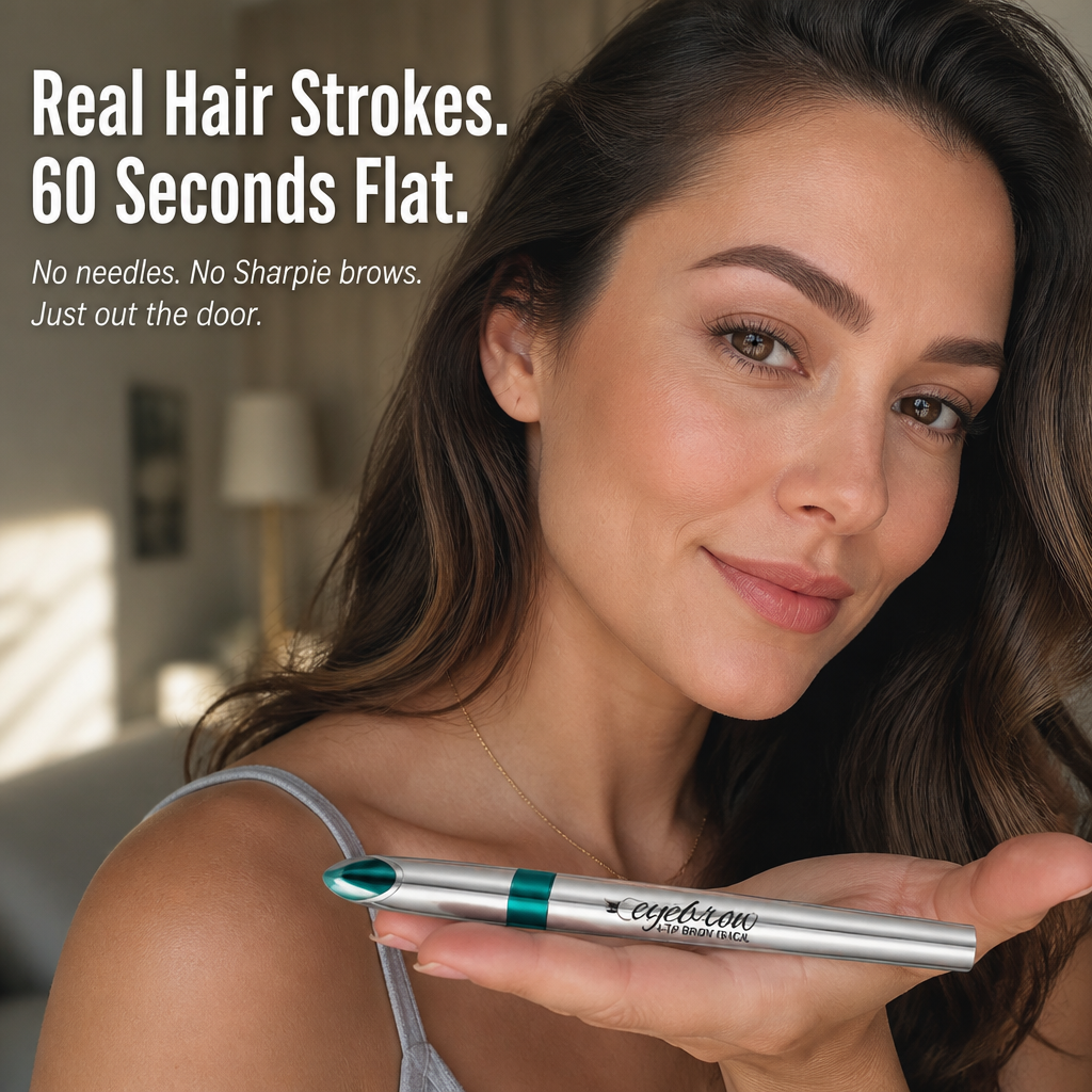 SilkStroke™ Precision Brow Pen — Instantly Create Lush, Natural Brows That Command Attention