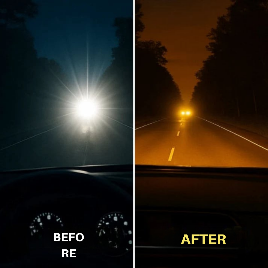 NightGuard™ — Conquer Night Driving with Clear, Calm Confidence
