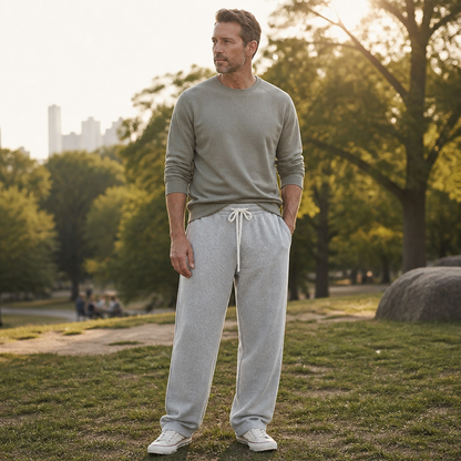 VeroStride™ – Drawstring Lounge Pants with Side Pockets in a Relaxed Fit