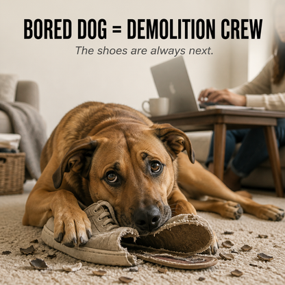 DashRoll™ — Tire Out Your Dog’s Energy Hands-Free While You Work