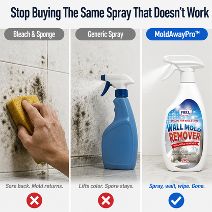 MoldAwayPro™ — Remove Black Mold from Walls in 15 Minutes, No Scrubbing Needed