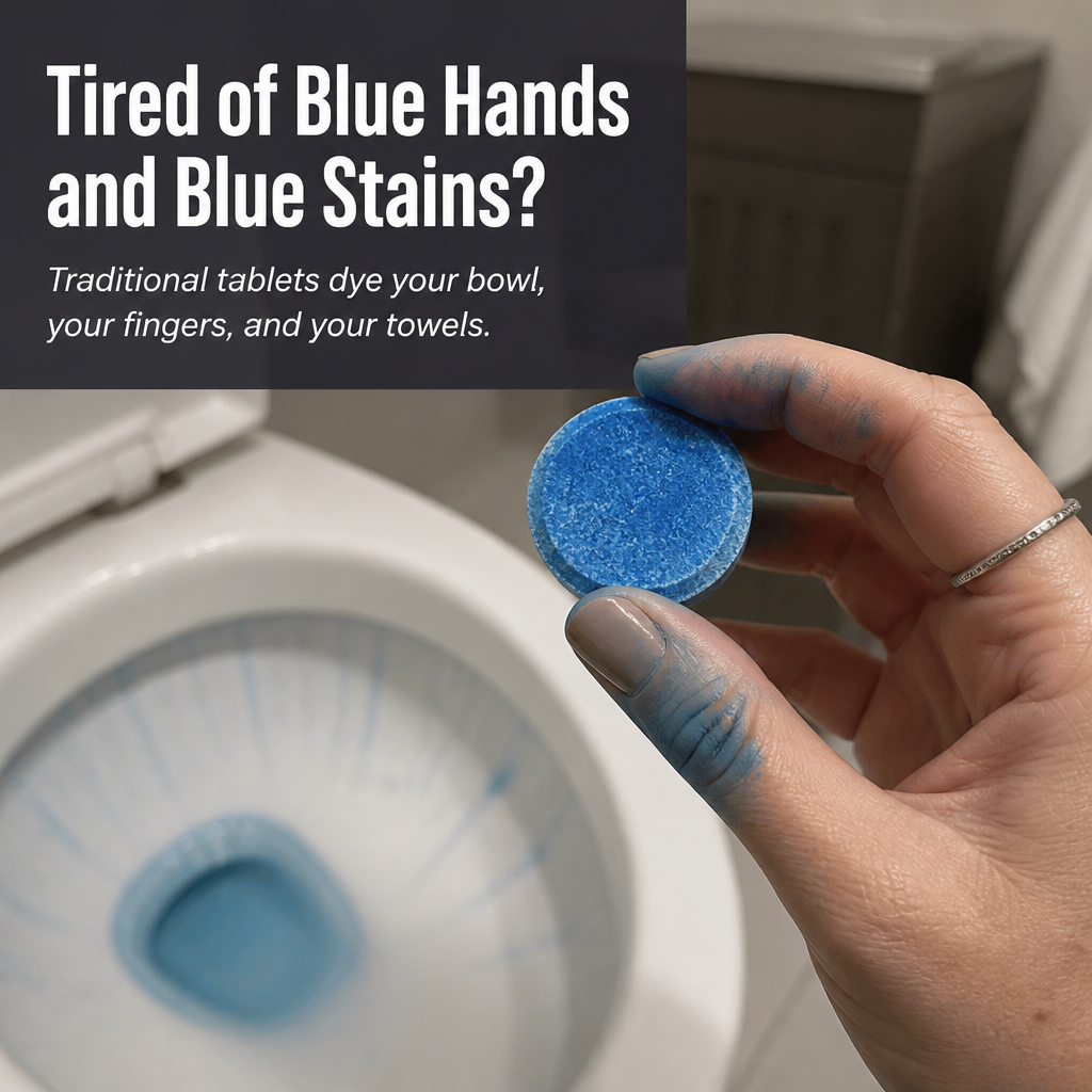 AquaPure™ — Cleans Every Flush for 60 Days, No Stains, No Scrubbing