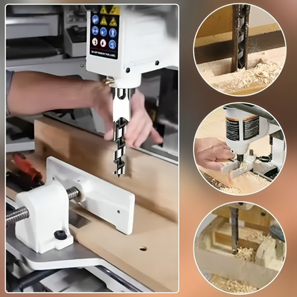 ForgeCut™ — Master razor-sharp square holes that turn your woodwork into art