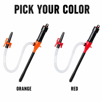 TurboFlow™ — Pump Fuel, Water, or Oil Hands-Free at 2.2 Gallons per Minute