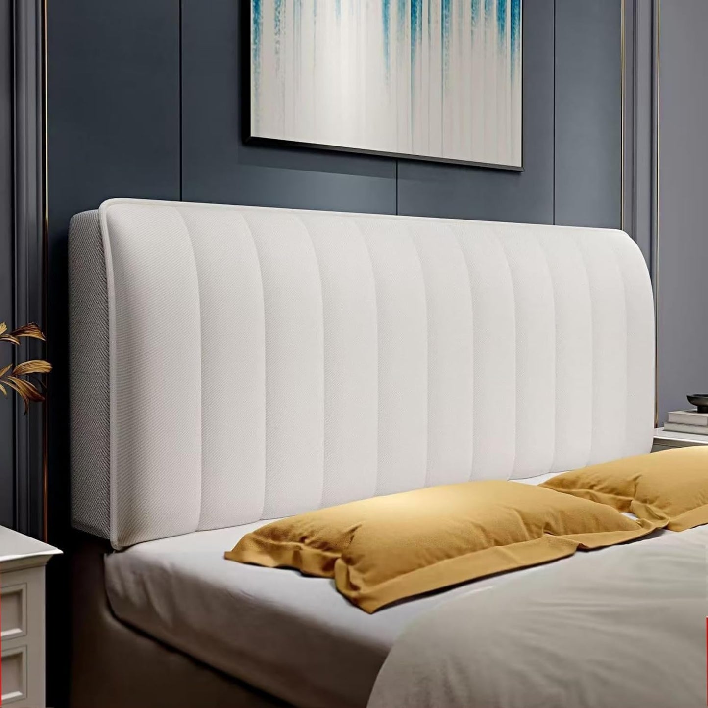 ShieldEase™ — Effortless Headboard Protection for a Spotless, Cozy Retreat Every Night