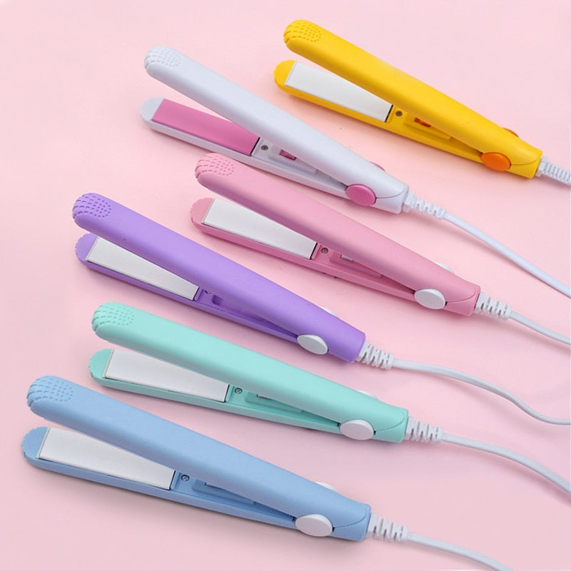 【LAST DAY SALE】2-in-1 Mini Ceramic Hair Curler and Straightener™