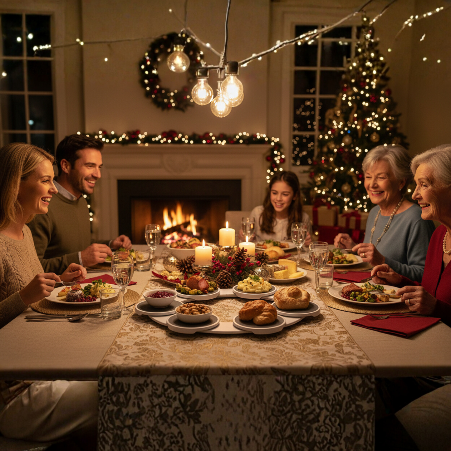 HarmonySpin™ — Effortless Serving That Brings Your Family Together