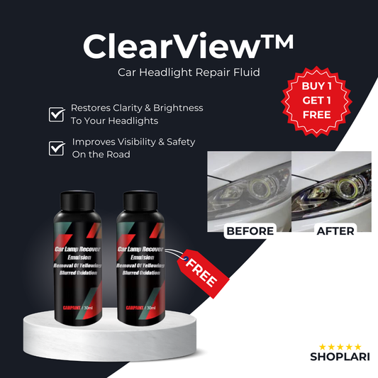 ClearGlow | Headlight Repair Fluid I Last Day 1+1 FREE🔥