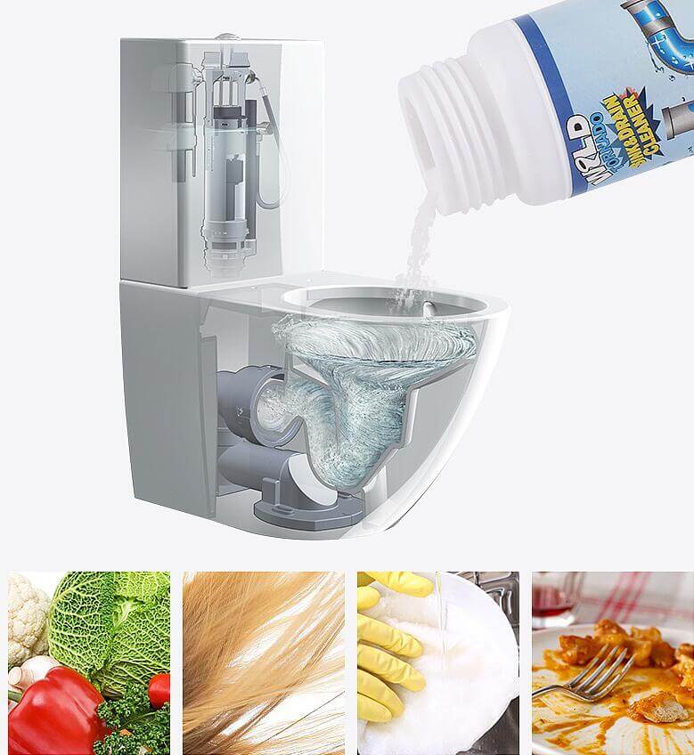 PureFlow™ Drain Defender — Crush Clogs Fast and Restore Freshness Instantly