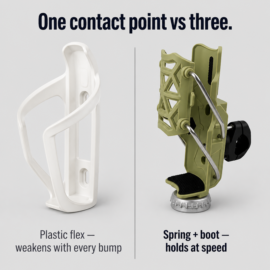 VeloGrip™ — Secure Your Bottle Tight to Prevent It from Bouncing Off on Bumps