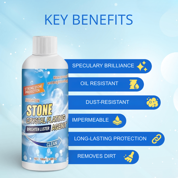 LustriStone™ — Reveal Brilliant, Rust-Free Stone Without Lifting a Finger