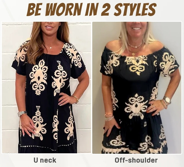 VioraLuxe™ Dress — Embrace Your Curves with Unmatched Comfort and Effortless Style