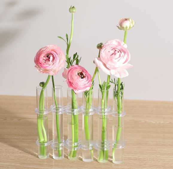 FlexiVase™ – Ideal Showcase for All Flowers! | 6PCS