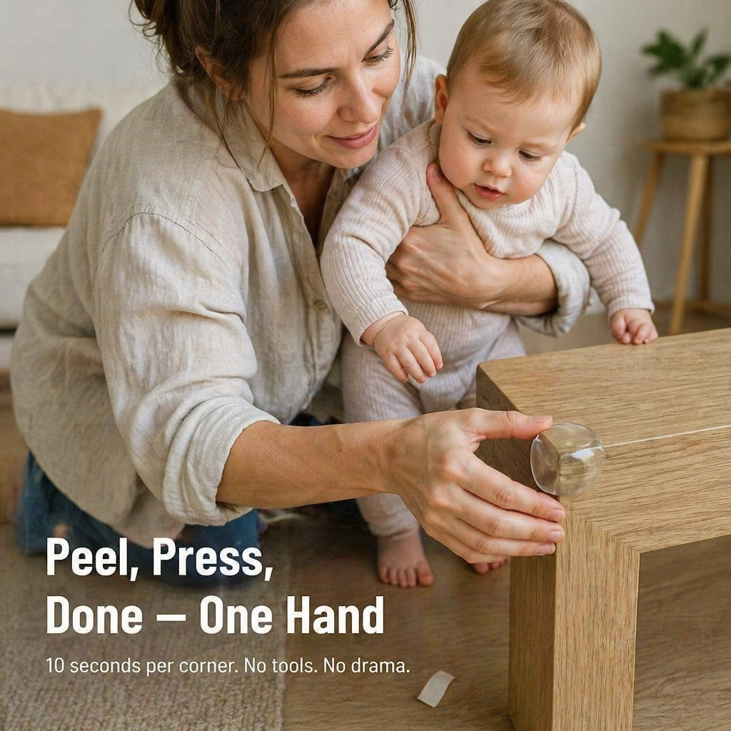 EverGuard™ — Transparent Corner Protection that Turns Your Home into a Safe Haven