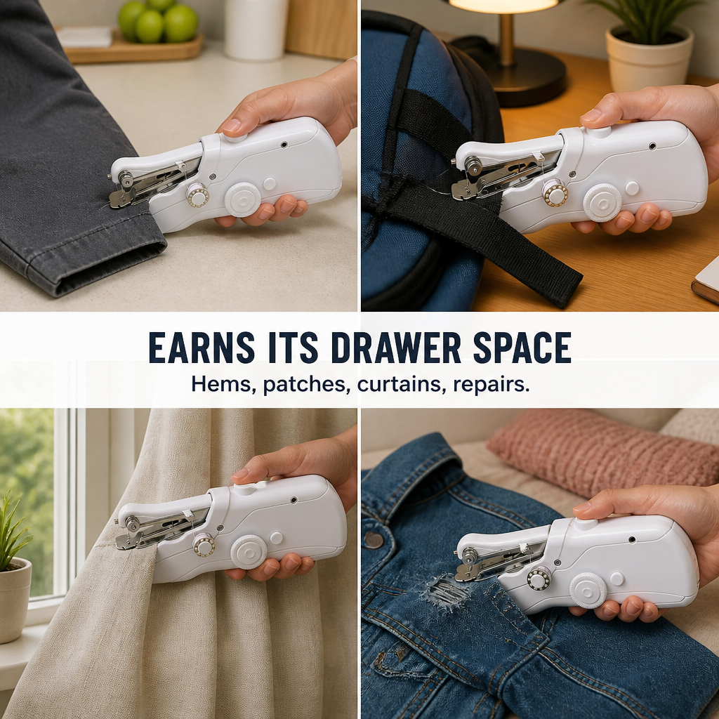 StitchLite™ — Repair Hems, Patches & Rips In Less Than A Minute