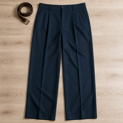Roven™ – Custom Wide-Leg Men’s Pants Featuring Deep Angled Pockets