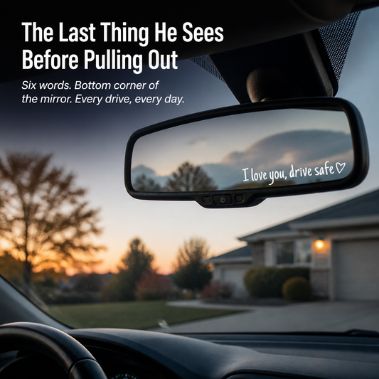 HeartBond™ — Make Their Rearview Mirror a Daily Reminder of Love