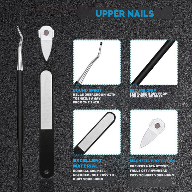TriForma™ Nail Clipper — Master Thick, Painful Nails with Pinpoint Precision and Comfort