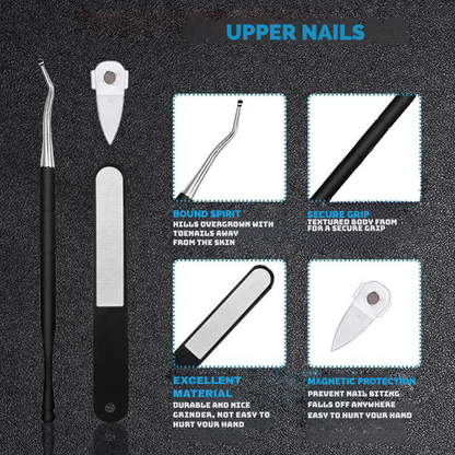 TriForma™ Nail Clipper — Master Thick, Painful Nails with Pinpoint Precision and Comfort