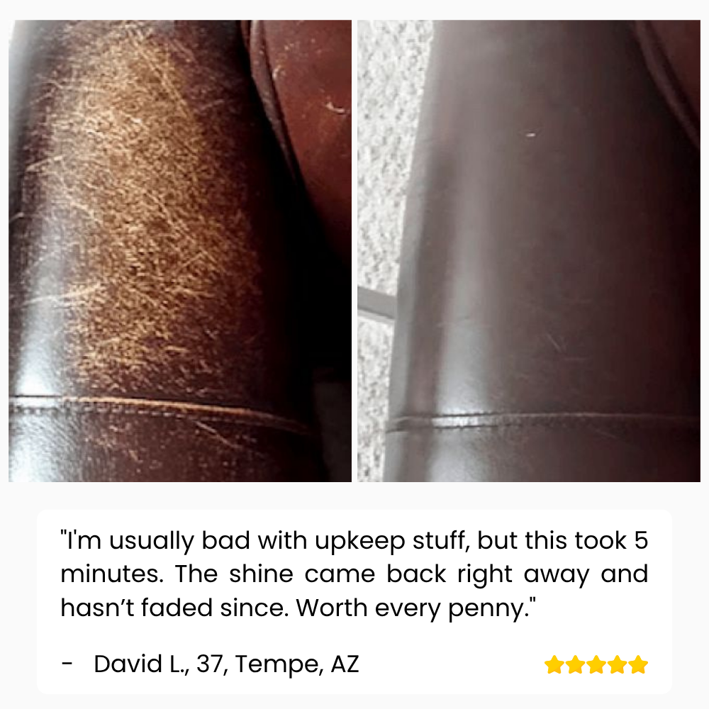 LeatherLux™ — Restore Shine & Protect Instantly | 50% Off