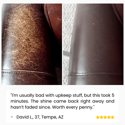 LeatherLux™ — Restore Shine & Protect Instantly | 50% Off