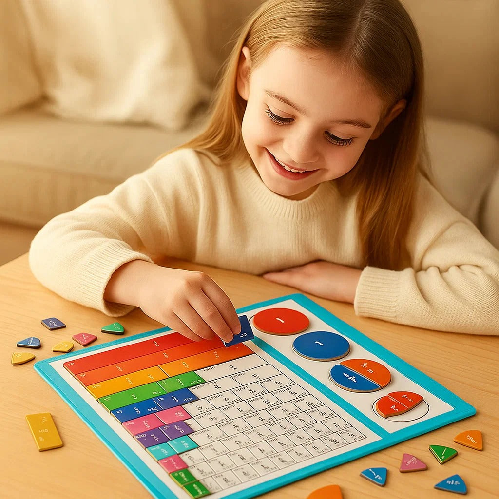 LumoLearn™ Fraction Magnet Set — Ignite Your Child’s Joyful Mastery of Fractions and Unstoppable Confidence