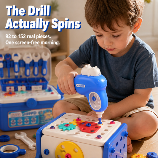 ForgeMate™ — Swap Screen Time for a Drill That Truly Spins and Builds