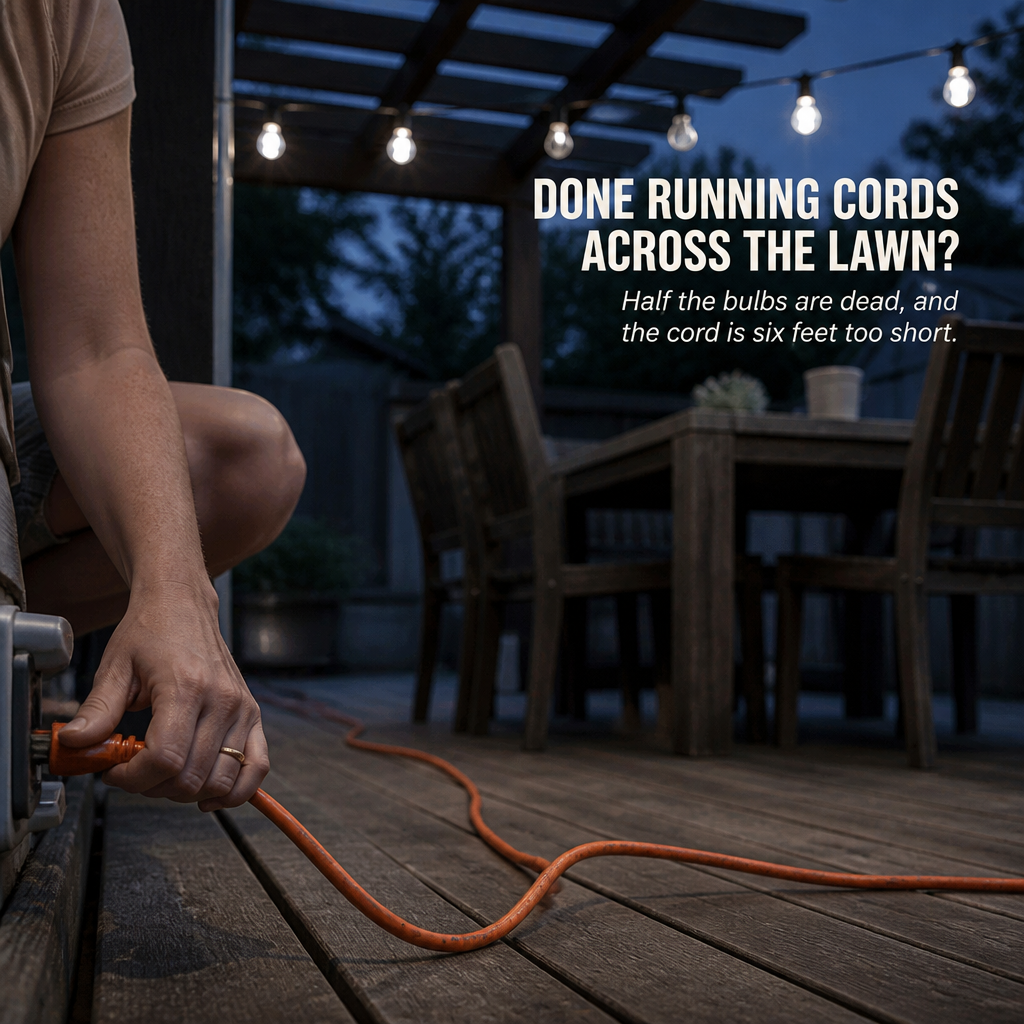 LumaSphere™ — Suspend Dazzling Solar Firework Lights Over Any Patio or Garden