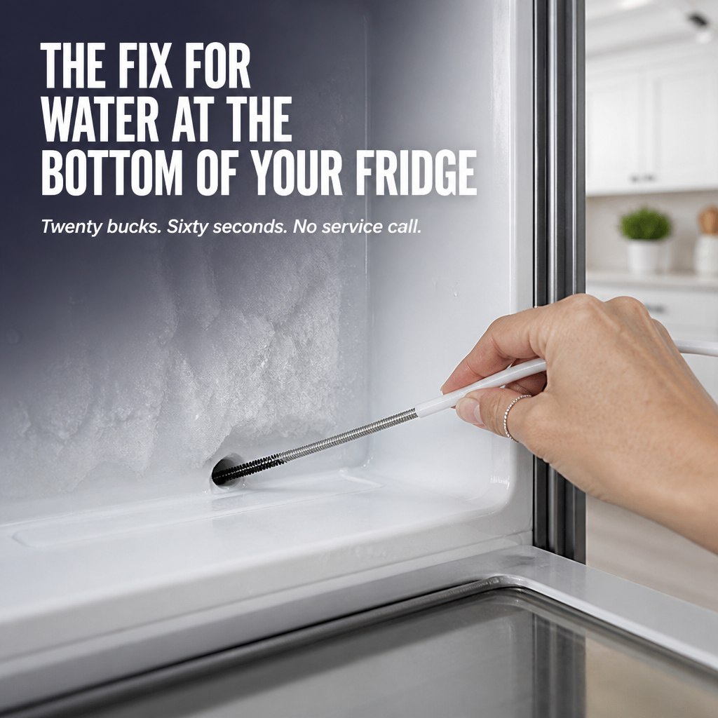 ClearFlowPro™ — Eliminates Concealed Drain Grime and Permanently Prevents Fridge Water Buildup