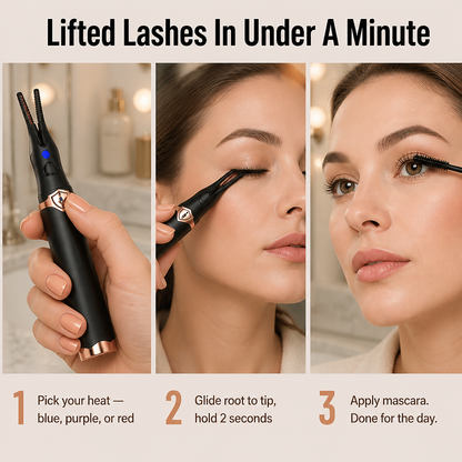 VeluxeCurl™ — Raise Stick-Straight Lashes to a 24-Hour Salon Curl