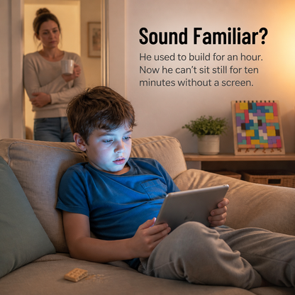 MindBuild™ — Stack, Solve, and Construct True Focus Sans Any Screen