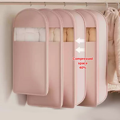 Hanging Garment Protective Cover Featuring Self-Compression (2025 Model)