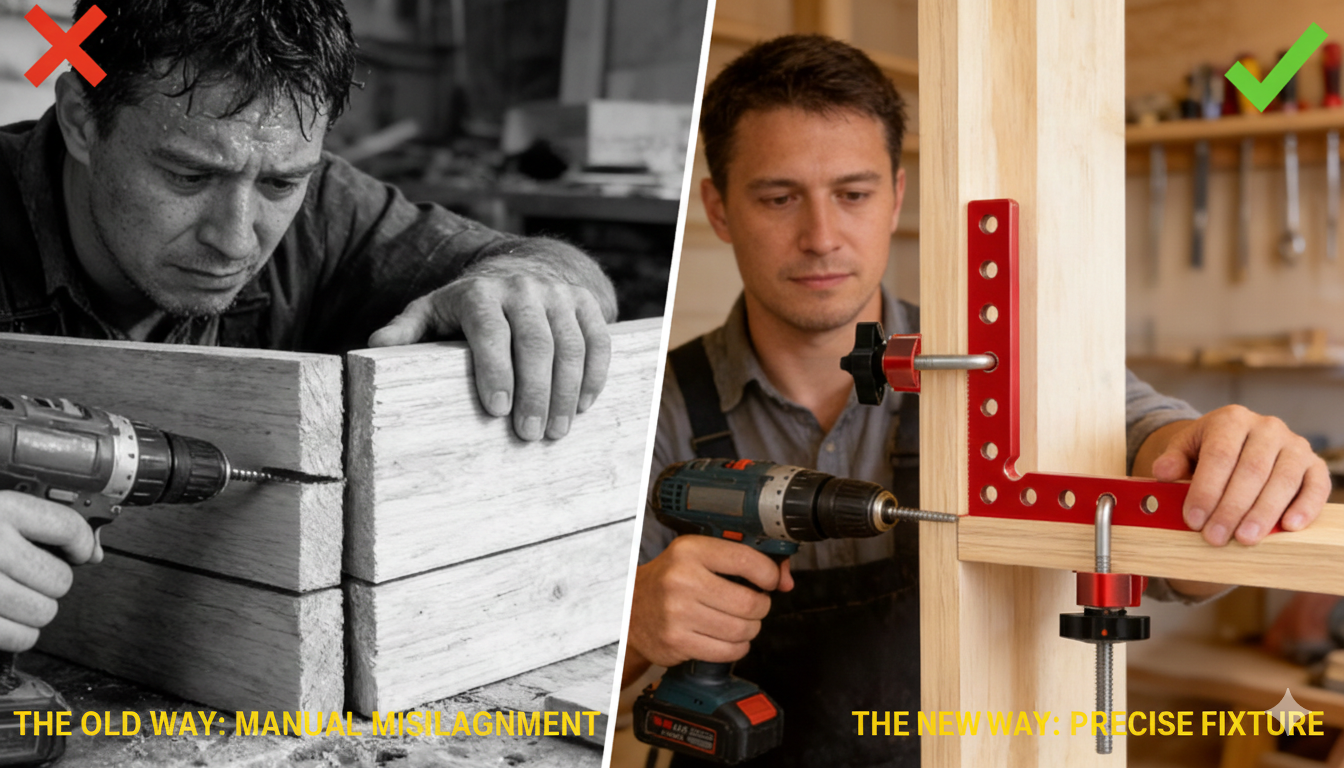IronMark™ — Lock in Perfect 90° Corners for Legendary Craftsmanship Every Time