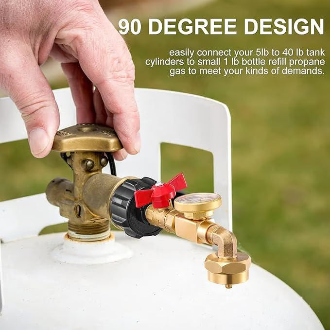 TorqueGuard™ Brass Adapter — Take Command of Your Fuel with Leak-Proof Speed and Safety Every Time