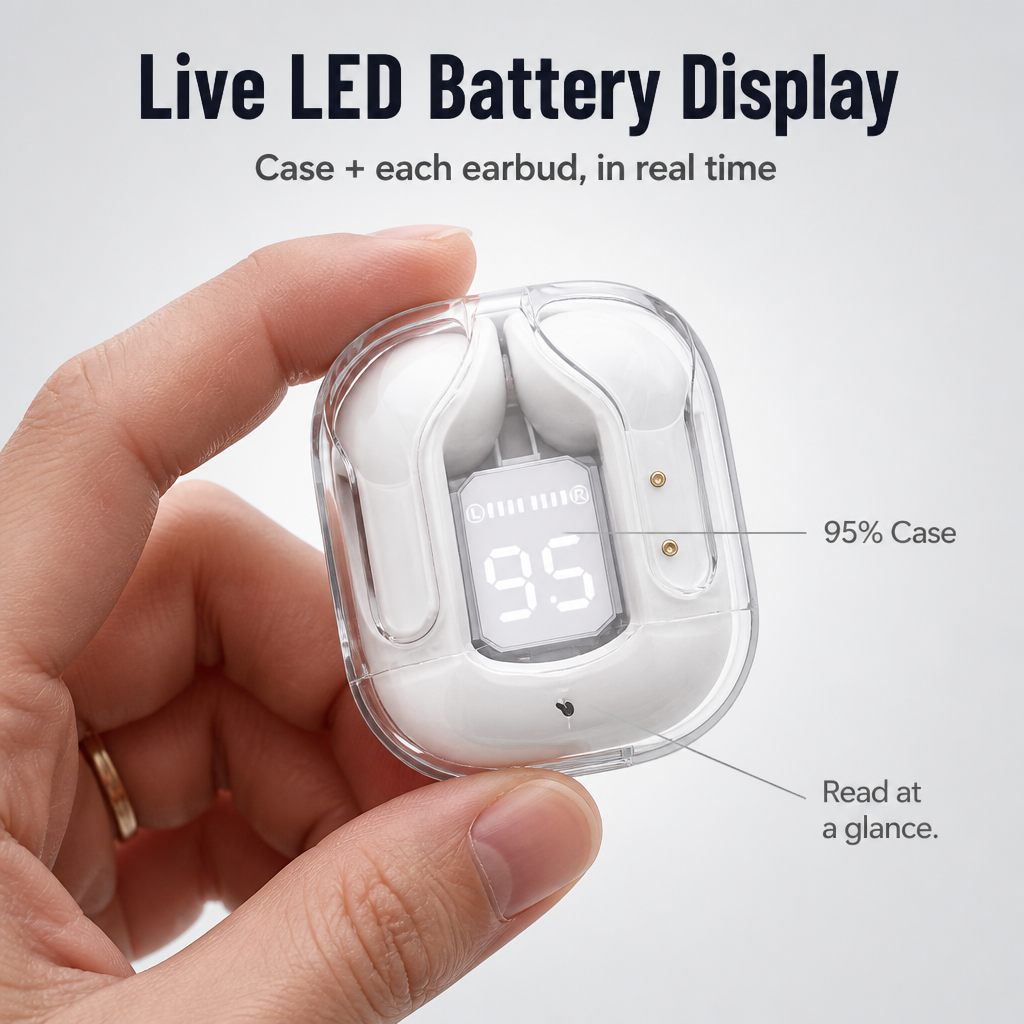 PulseSync™ — See Your Battery, Own Your Sound, Never Miss a Beat