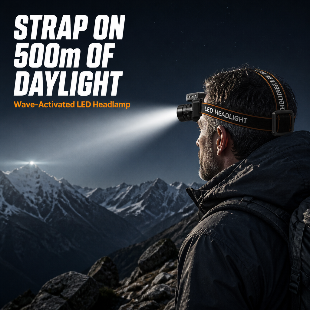 BlazeBeam™ — Illuminate 500 Meters With Just One Hand Wave
