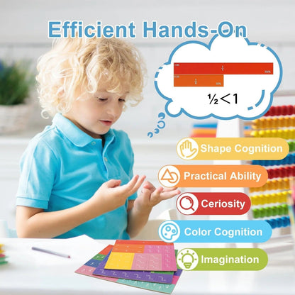 LumoLearn™ Fraction Magnet Set — Ignite Your Child’s Joyful Mastery of Fractions and Unstoppable Confidence