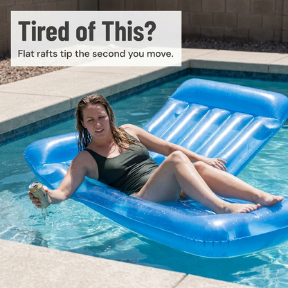 AquaBreeze™ — Sit Up Straight, Drift Steady & Talk Without Drenching Your Hair