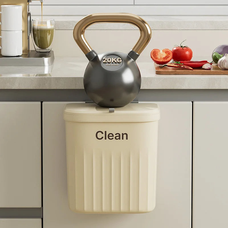 CleanBin™ - Wall-Attached Garbage Can