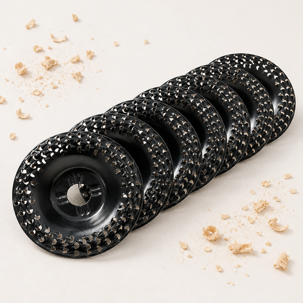 VeloCraft™ — Cut, Sculpt & Shape Wood at Double Speed on Any 5″ Grinder