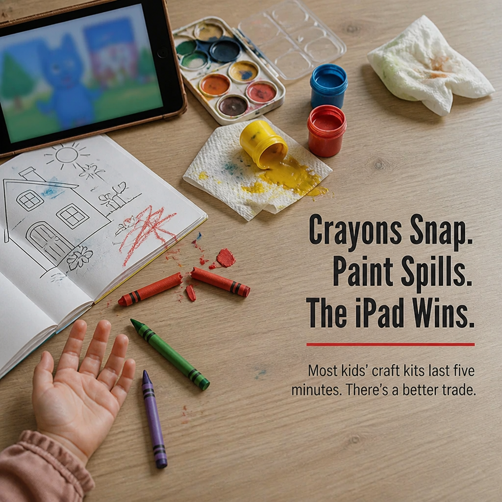ColorRipple™ — Swap Screen Time for 20 Peaceful Minutes of Rainbow Wonder