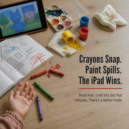 ColorRipple™ — Swap Screen Time for 20 Peaceful Minutes of Rainbow Wonder