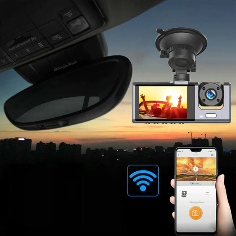 NightHawk Sentinel™ — Own Every Moment on the Road with Unstoppable Night and Dual-Lens Protection