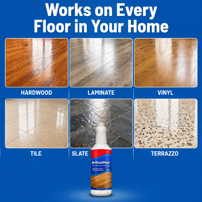 BrilloraShine™ — Restore Scratched, Faded Floors to Showroom Glow in Minutes