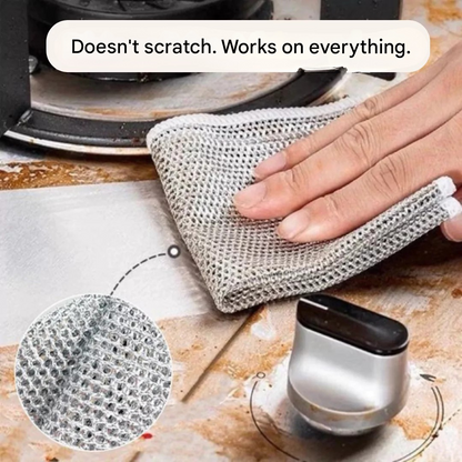 LumeMesh™ — Scratch-Free Shine That Makes Cleaning Feel Like Magic