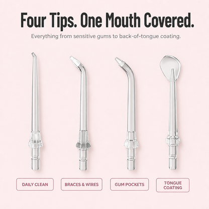 HydraPulse™ — Zap Plaque & Bleeding-Gum Buildup Between Close Teeth Instantly