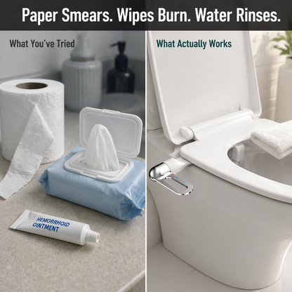 HydraPurify™ — Quit Wiping Sore, Avoid the Plumber, Experience True Clean