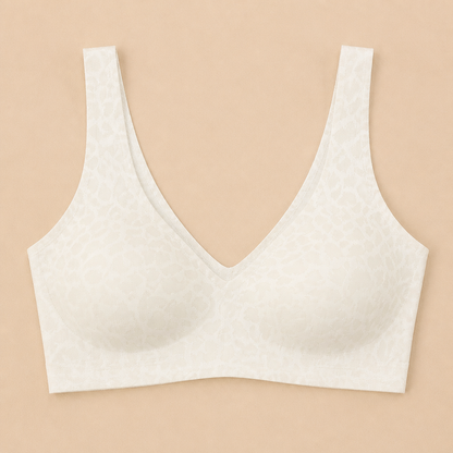 SilquiEase™ – Wireless Seamless Leopard Print Bra with Back Cut-Out