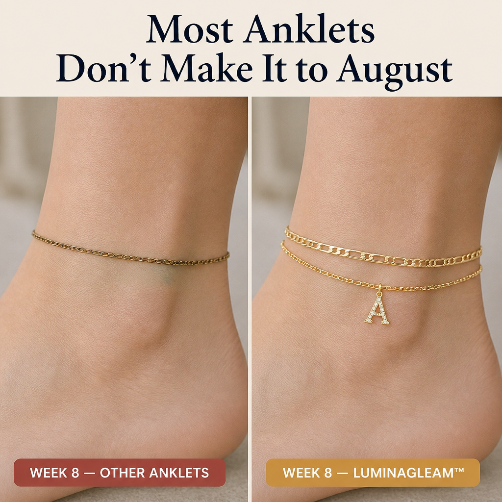 LuminaGleam™ — Layer Your Initial in Gold That Endures Beyond Summer